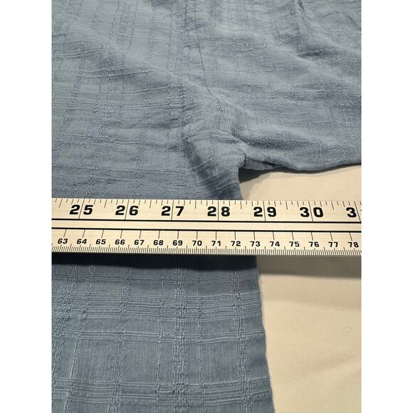 NEW J.Jill x Pure Jill Textured Boxy Blouse L Breeze Kimono Sleeve Boat Neck NWT - Picture 8 of 10